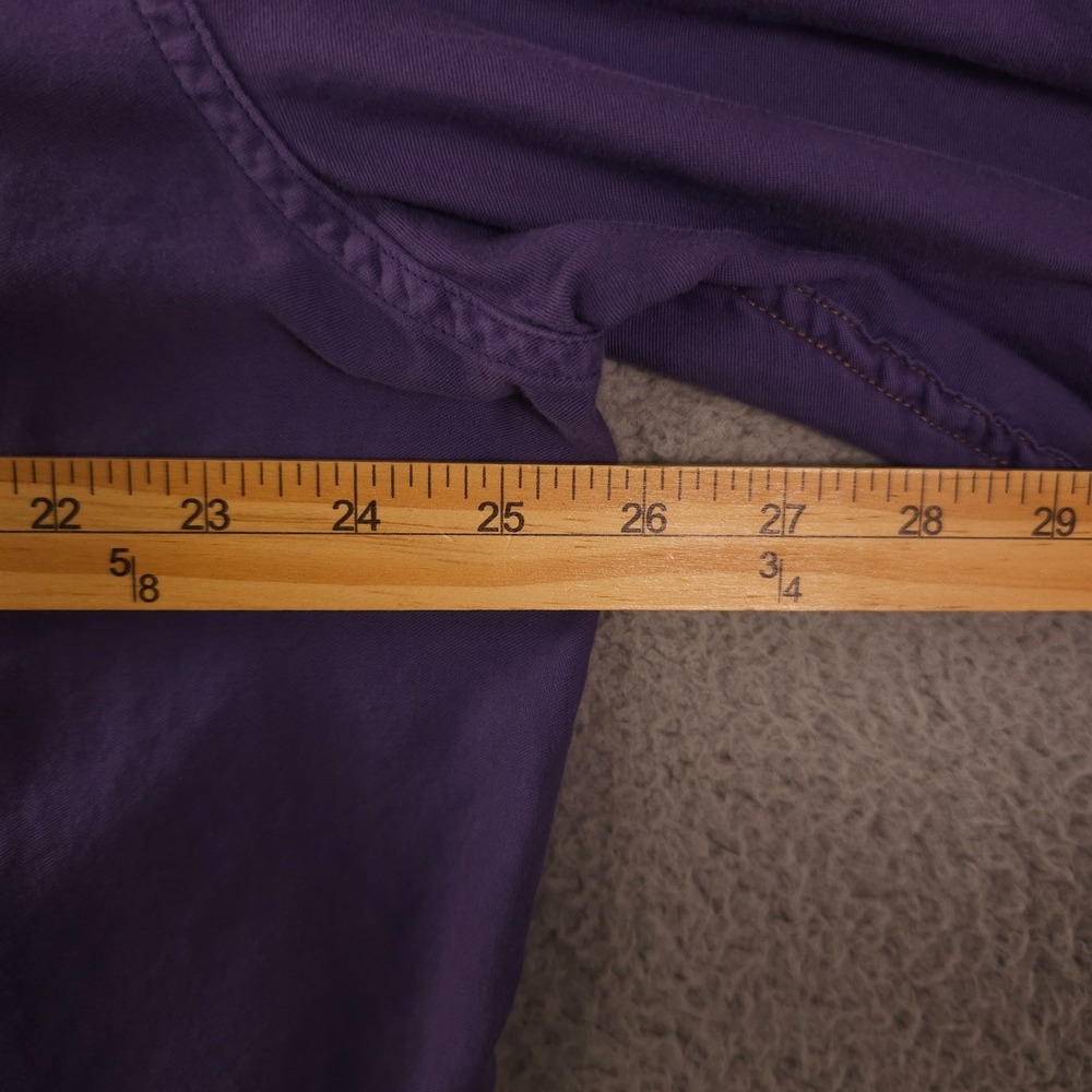 Carbon2Cobalt Shirt Mens XL Purple Long Sleeve Button Up Cotton Casual Preppy - Picture 5 of 10